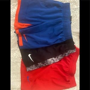Nike Athletic Shorts Boys size 7 - 3 Pairs